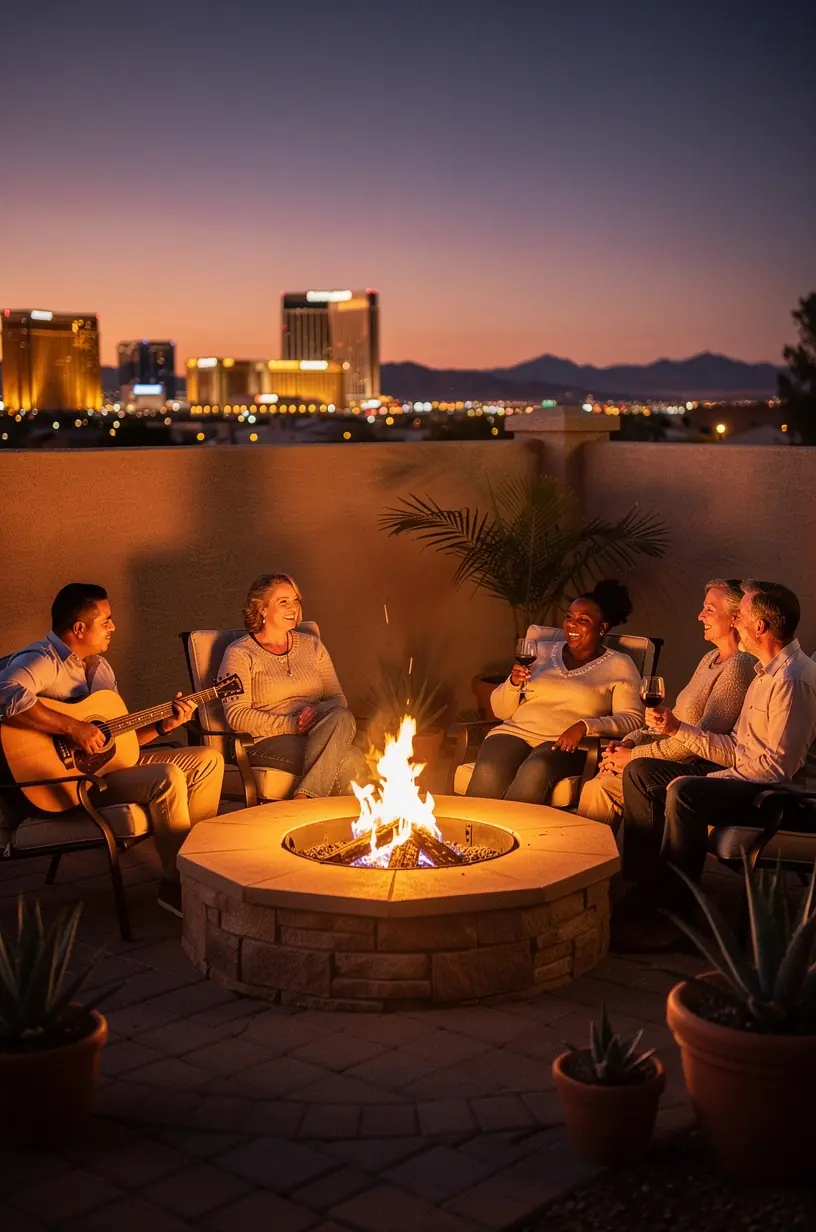 People enjoying a board game night together.